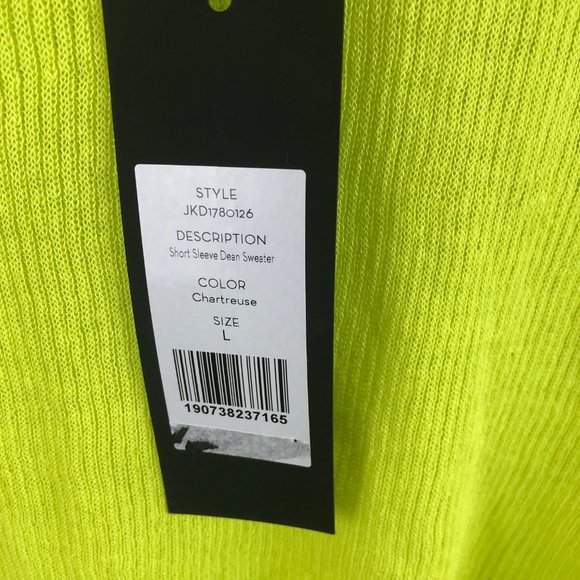 NWT Veronica Beard Short Sleeve Dean Sweater Large - Picture 3 of 5